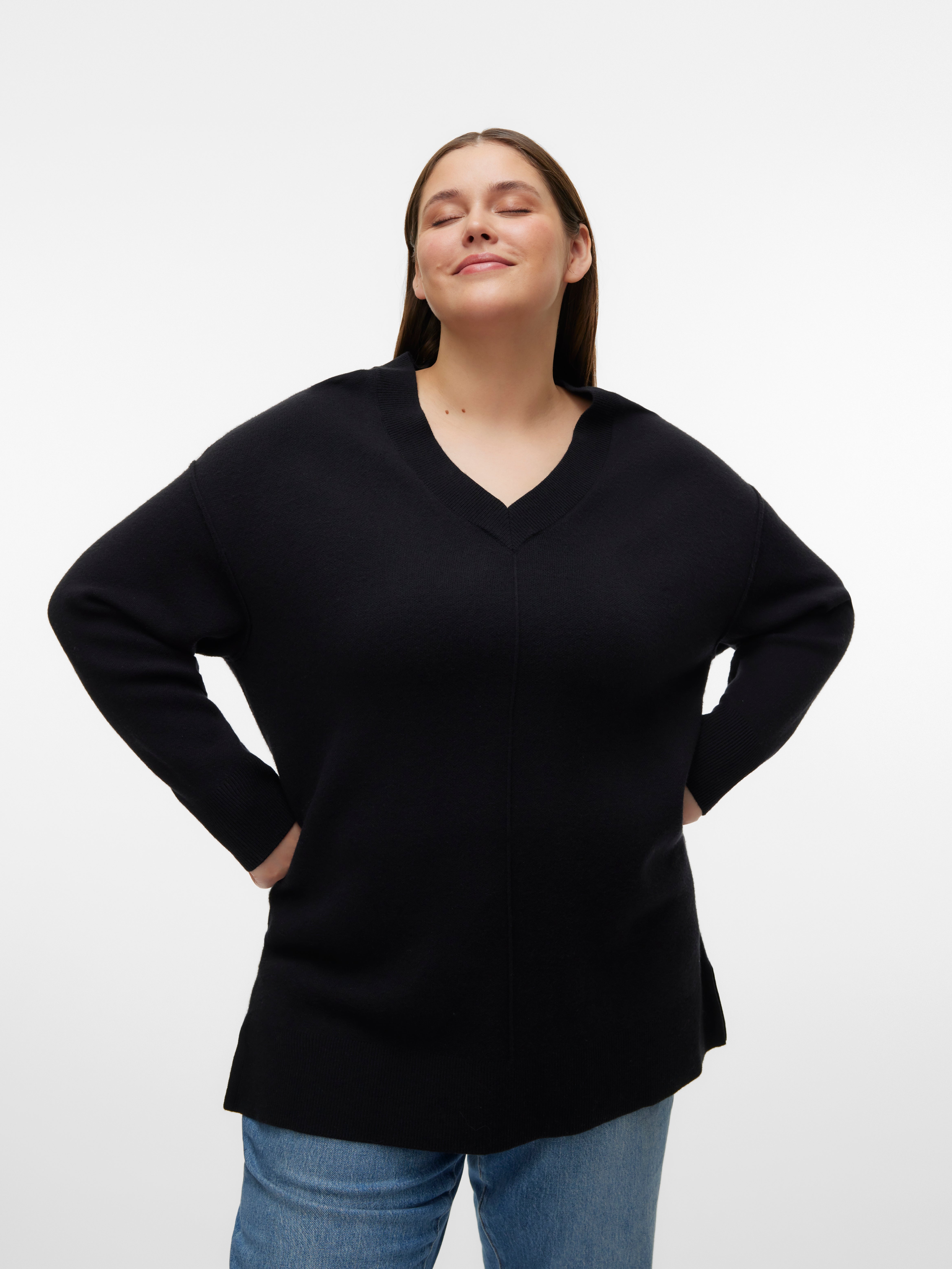 Women s Plus Size Jumpers Cardigans VERO MODA