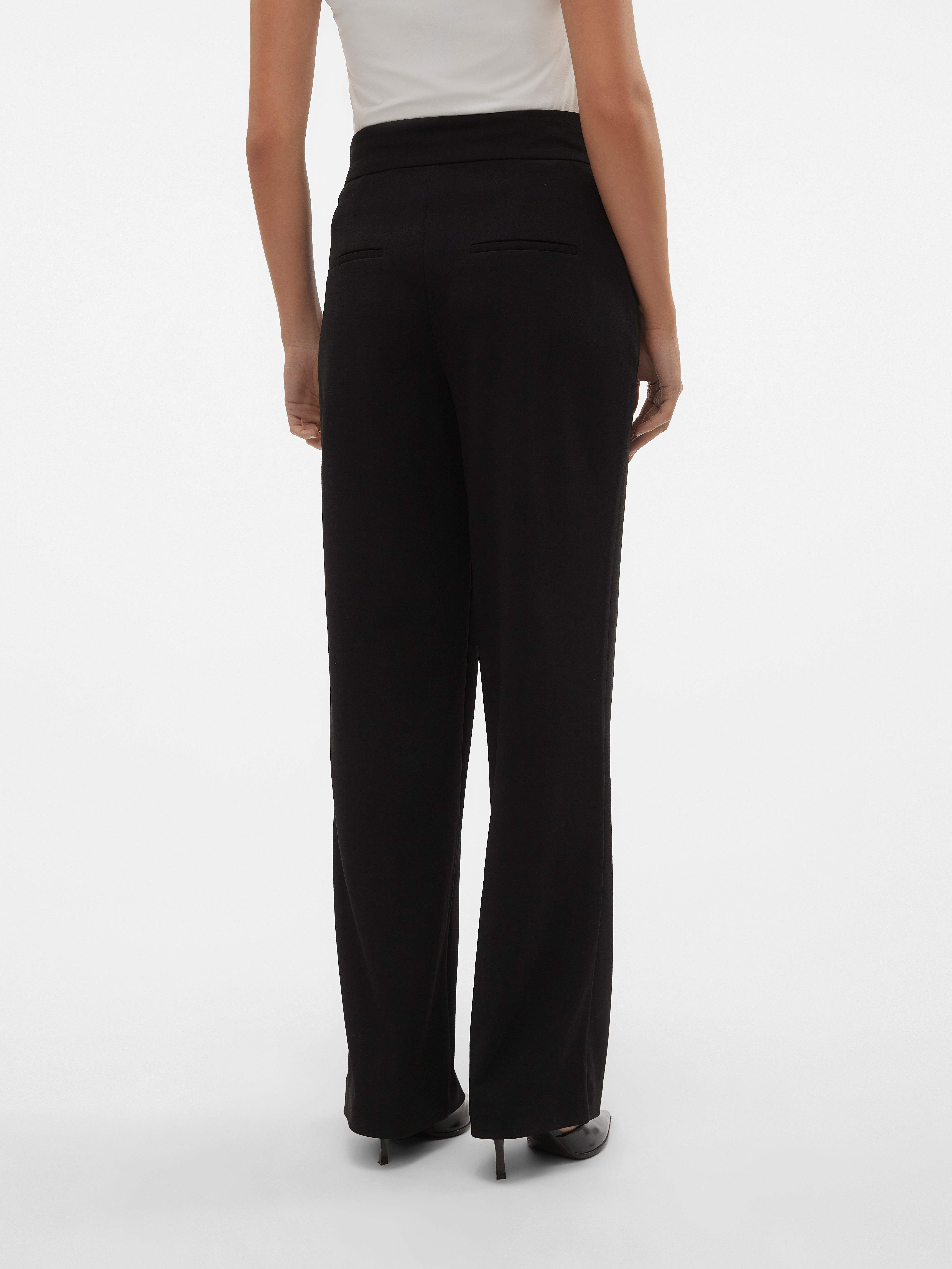 VERO MODA dam byxor VMZOE - Obsidian