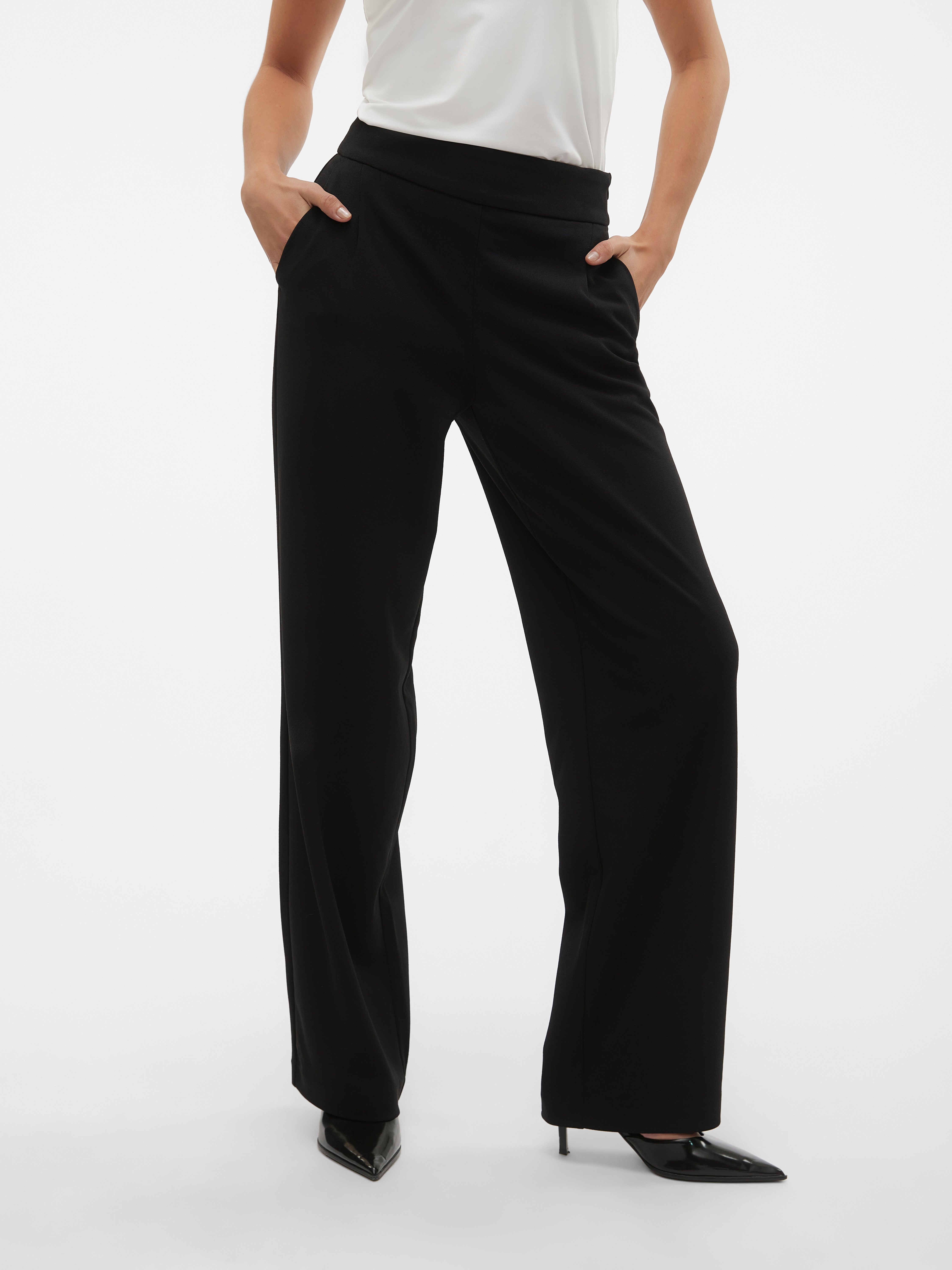 VERO MODA dam byxor VMZOE - Obsidian main image 1