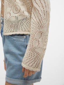 Vero Moda VMSILJA Knit Cardigan -Birch - 10307093