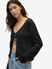 Vero Moda VMSILJA Strickjacke -Black - 10307093