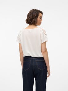 Vero Moda VMILSA T-shirt -Snow White - 10307213