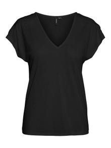Vero Moda VMILSA T-shirt -Black - 10307213