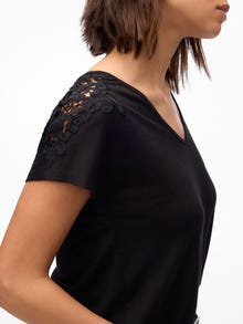 Vero Moda VMILSA T-skjorte -Black - 10307213