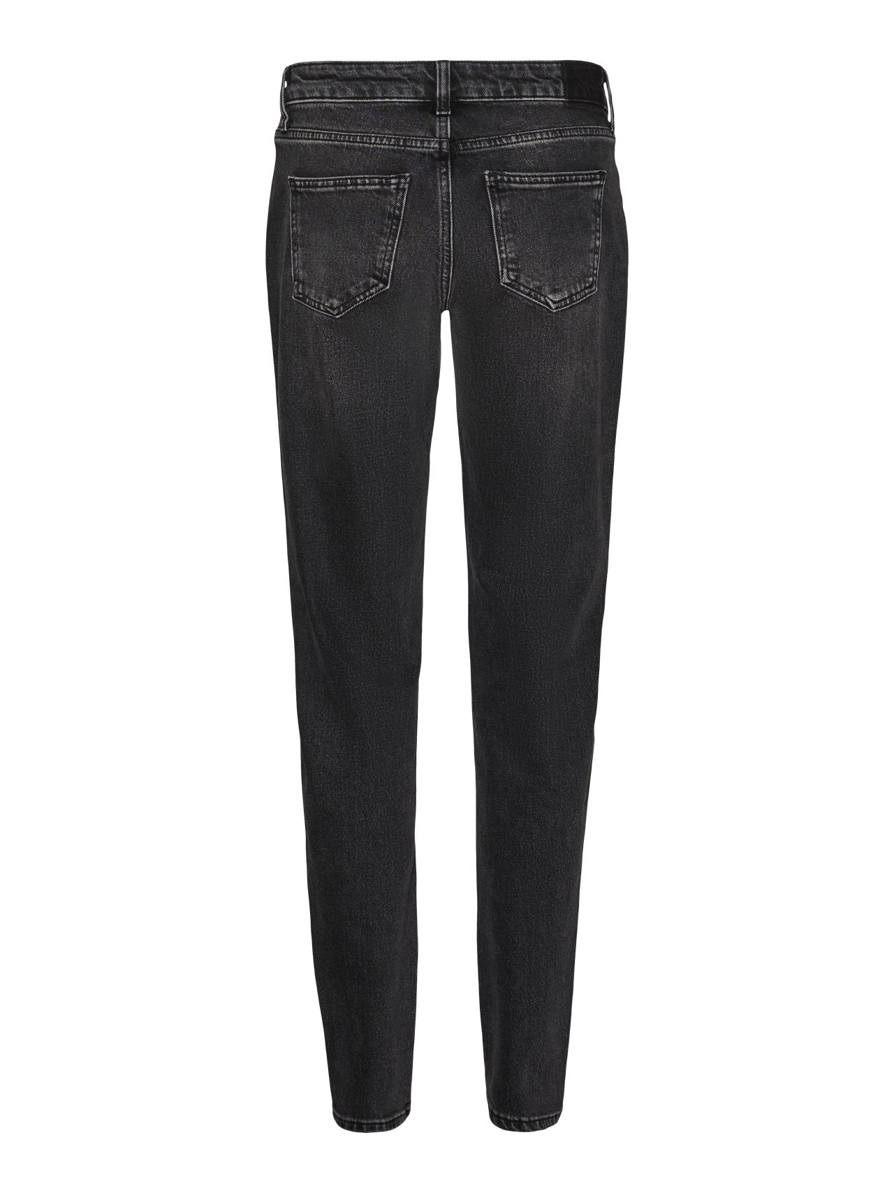 Vero Moda VMMARRY Hohe Taille Jeans -Black Denim - 10307236
