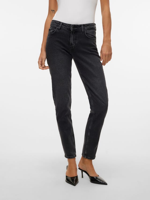 Vero Moda VMMARRY Niedrige Taille Hohe Taille Jeans - 10307236