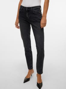 Vero Moda VMMARRY Mom Fit Jeans -Black Denim - 10307236