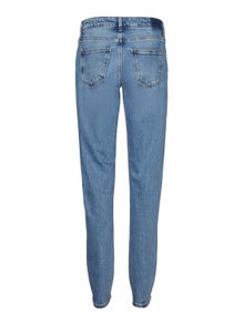 Vero Moda VMMARRY Hohe Taille Jeans -Medium Blue Denim - 10307238