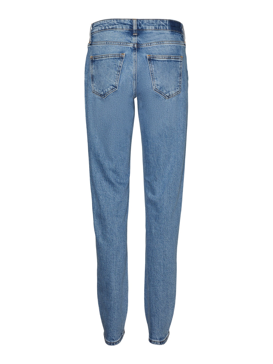 Vero Moda VMMARRY Vita bassa Mom Fit Jeans -Medium Blue Denim - 10307238
