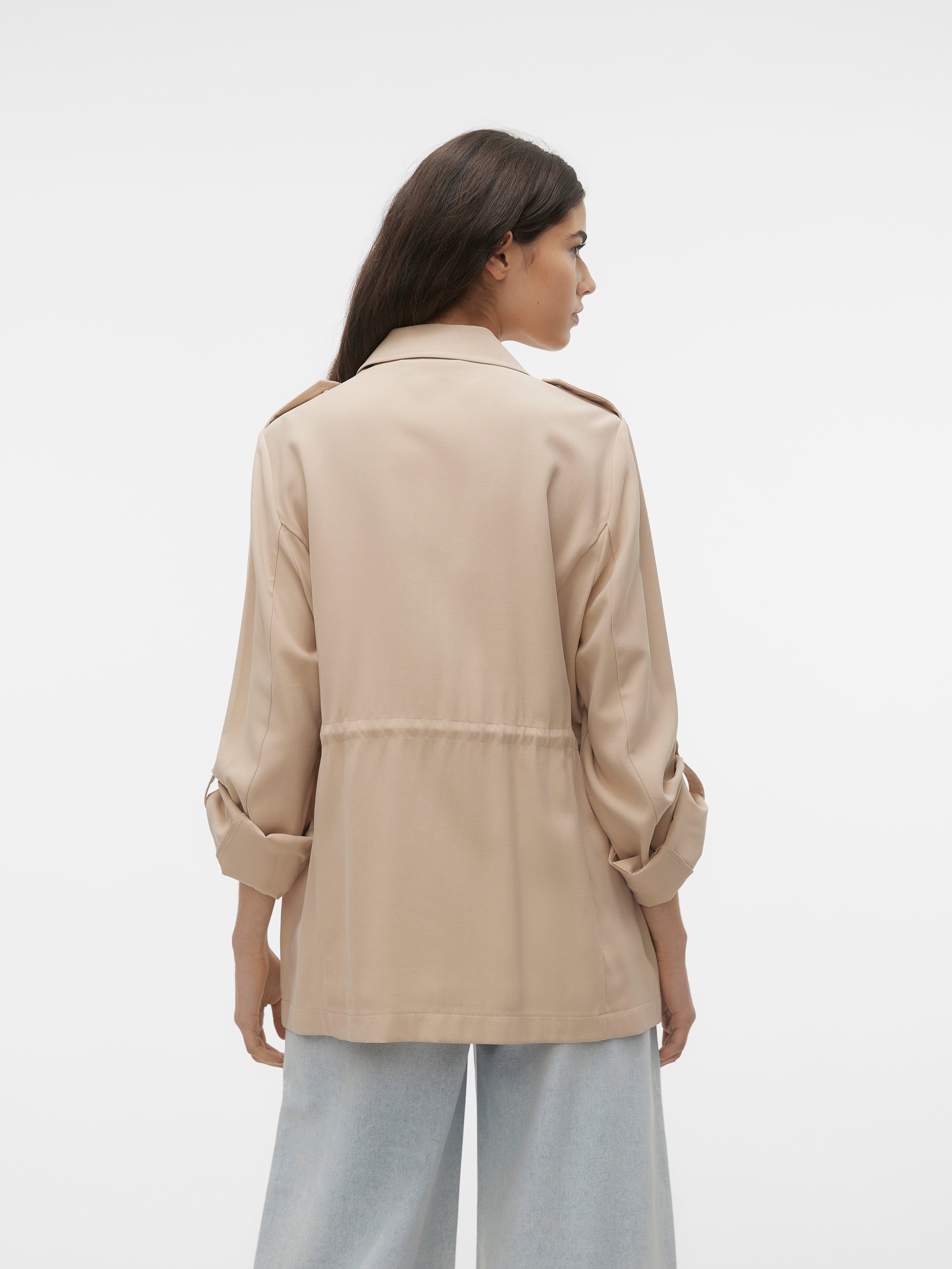 VMJAZZ Jacket | Light Brown | Vero Moda® VMJAZZ Jacket | Light Brown | Vero Moda®