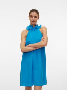 Vero Moda VMMERA Kort klänning -Ibiza Blue - 10307309