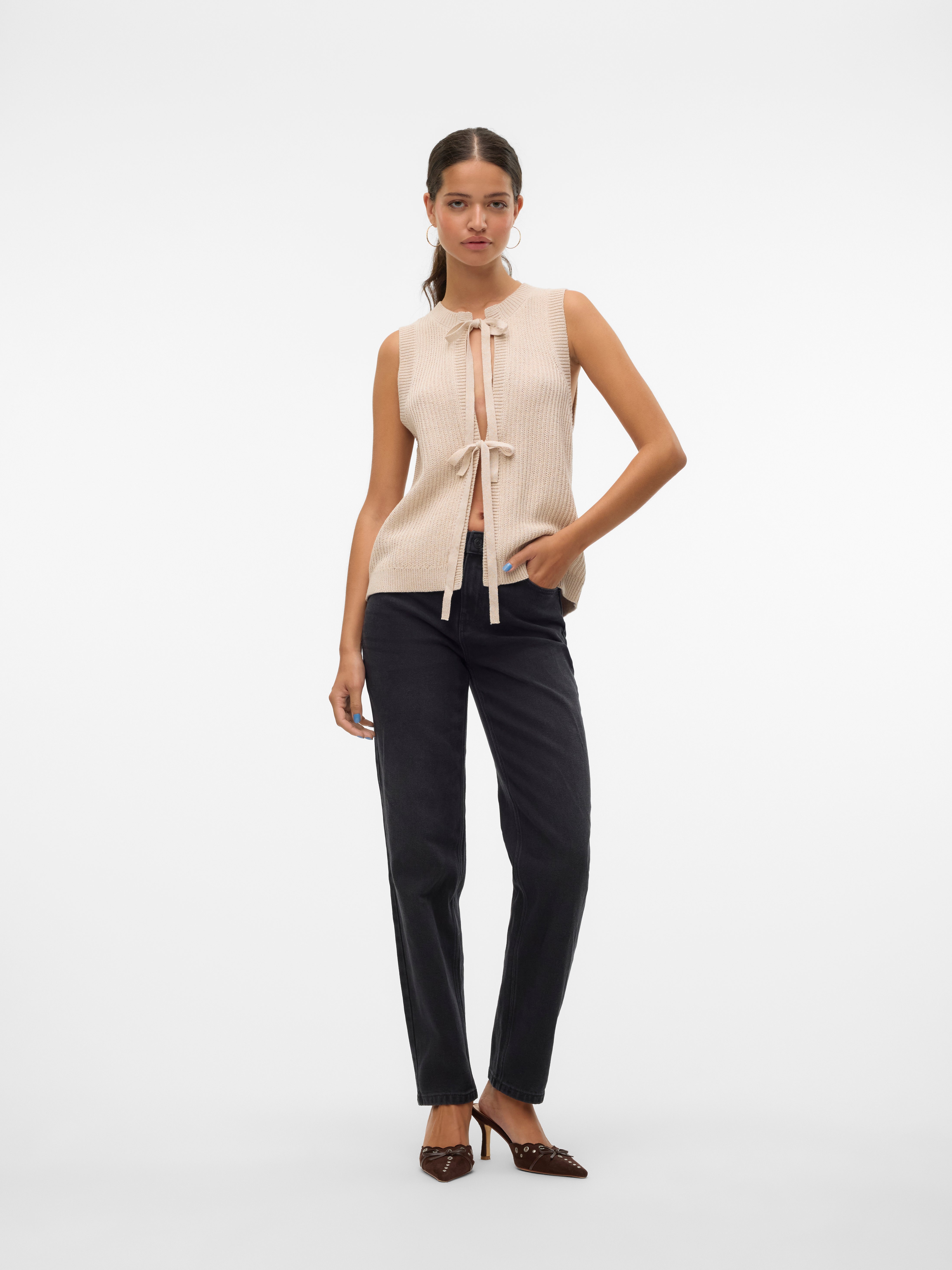 VMKYLA Vita media Straight Fit Jeans