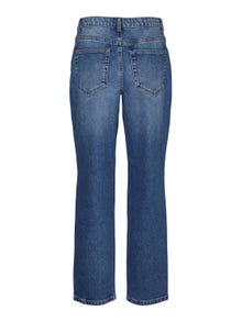 Vero Moda VMKYLA Krój prosty Jeans -Medium Blue Denim - 10307321