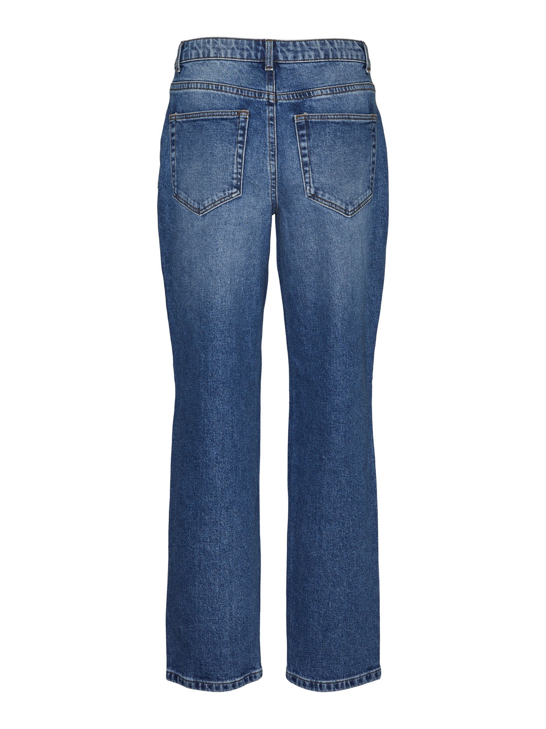 Vero Moda VMKYLA Mid rise Straight fit Jeans -Medium Blue Denim - 10307321