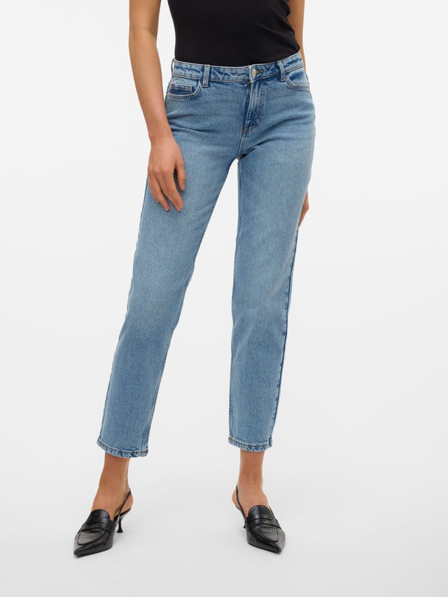 Vero Moda VMKYLA Taille moyenne Straight Fit Jeans - 10307322