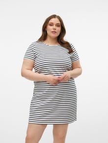 Vero Moda VMCABBY Midi-jurk -Snow White - 10307337