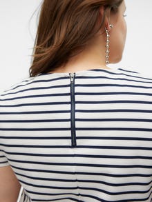 Vero Moda VMCABBY Midi-jurk -Snow White - 10307337