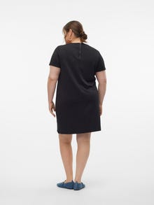 Vero Moda VMCABBY Midi dress -Black - 10307337