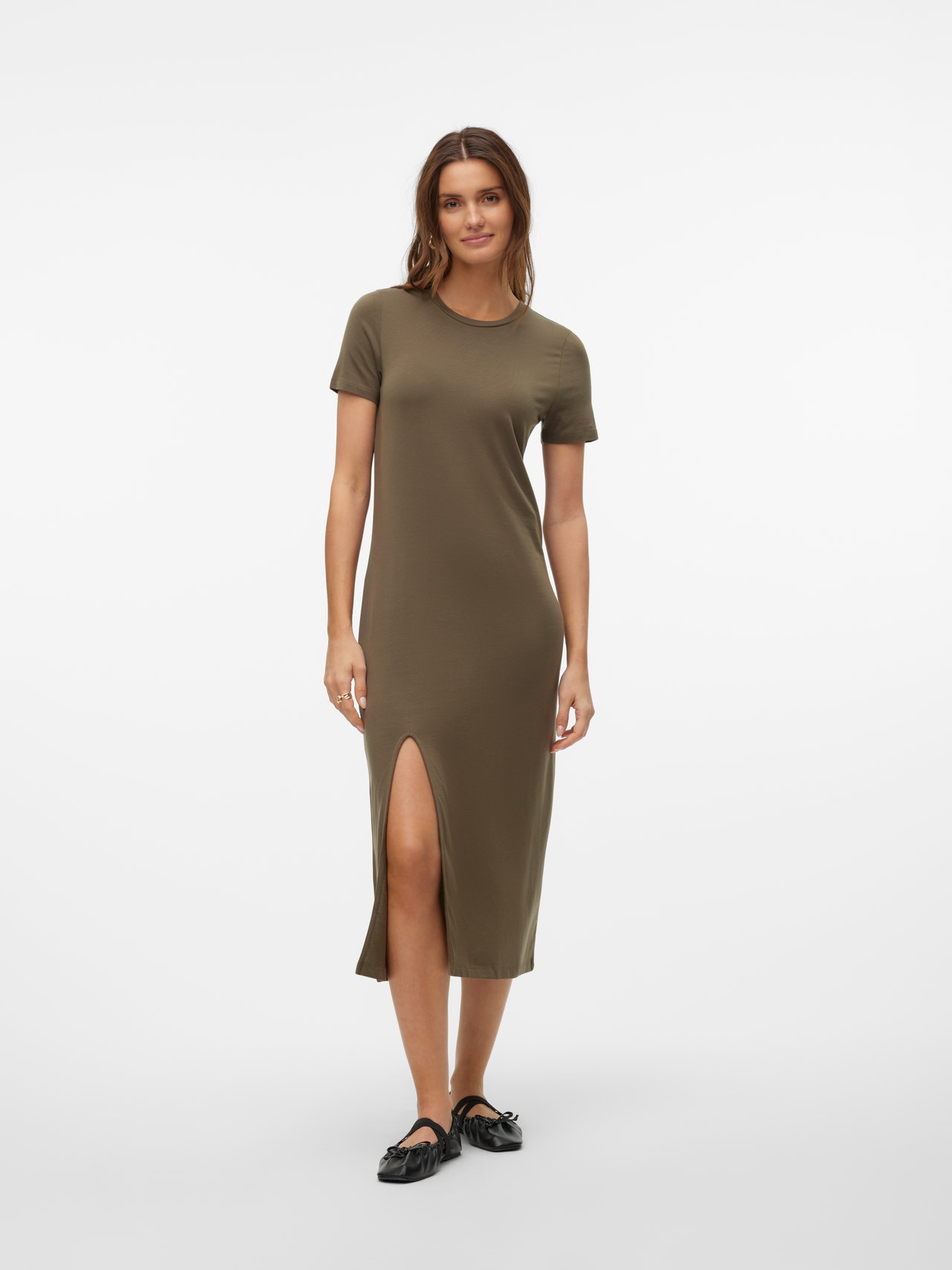 Vero Moda VMKELLYJO Midi dress -Kalamata - 10307364