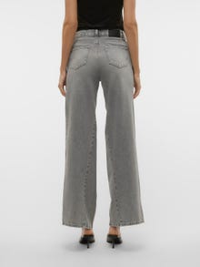 Vero Moda VMRAIL Szeroki krój Jeans -Medium Grey Denim - 10307378
