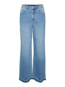 Vero Moda VMKATHY Locker geschnitten Jeans -Light Blue Denim - 10307439
