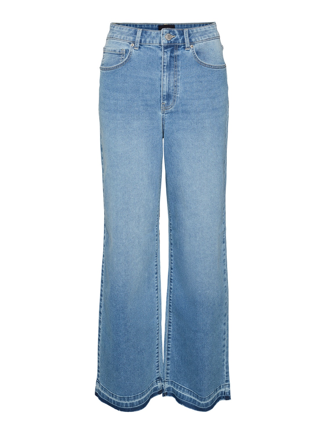 Vero Moda VMKATHY Vita alta Loose Fit Jeans -Light Blue Denim - 10307439