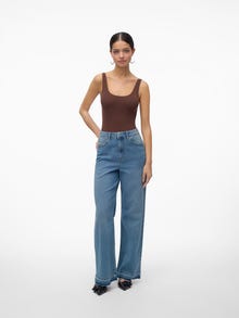Vero Moda VMKATHY Taille haute Loose Fit Jeans -Light Blue Denim - 10307439
