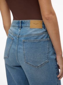 Vero Moda VMKATHY Taille haute Loose Fit Jeans -Light Blue Denim - 10307439