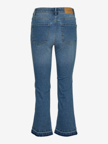 Vero Moda VMSHEILA Middels høy midje Kick Flared Fit Jeans -Light Blue Denim - 10307442