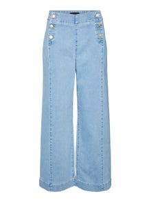 Vero Moda VMKAYLA Vid passform Jeans -Light Blue Denim - 10307451
