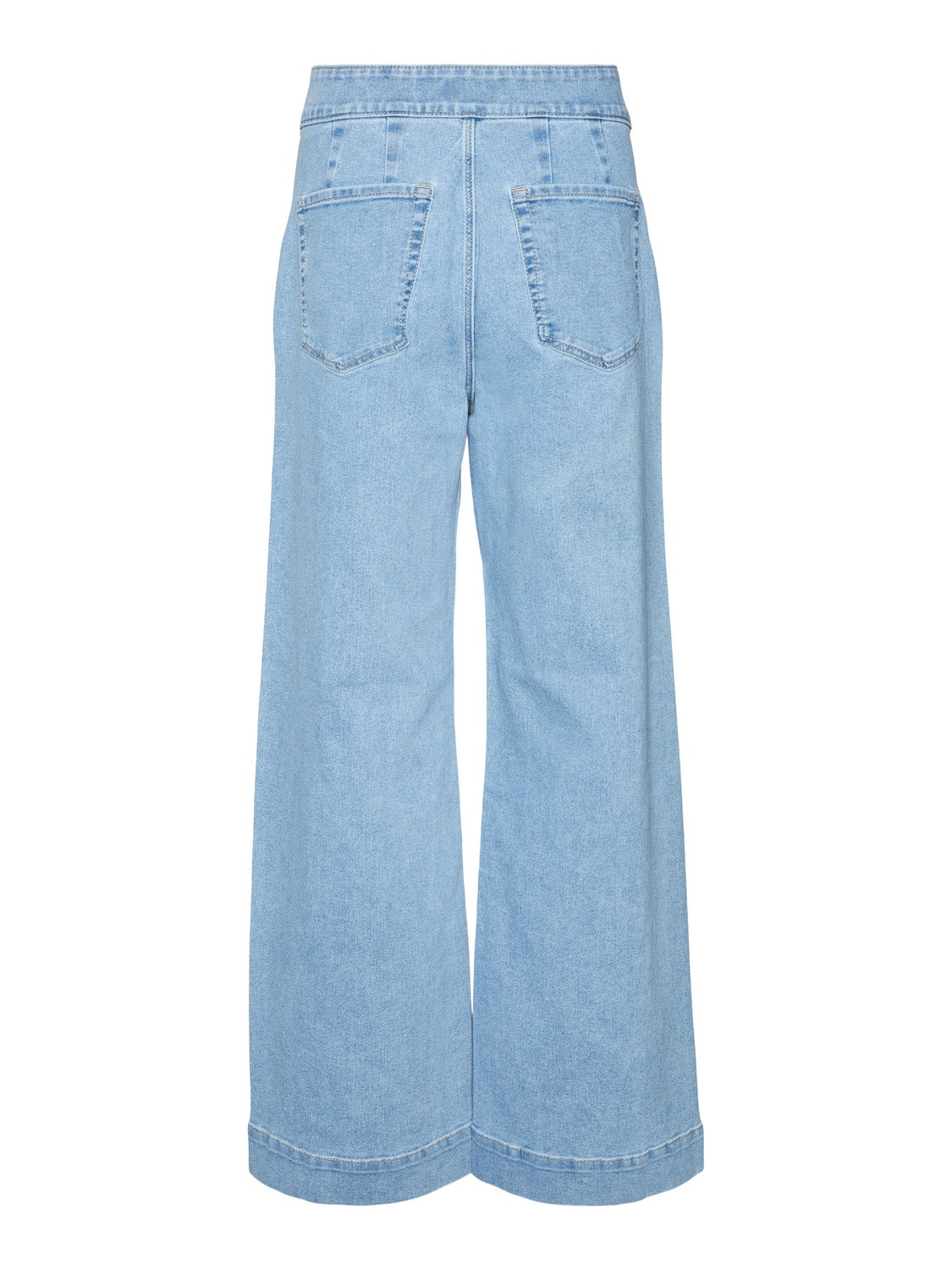 Vero Moda VMKAYLA Weit geschnitten Jeans -Light Blue Denim - 10307451