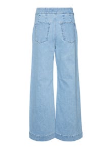 Vero Moda VMKAYLA Weit geschnitten Jeans -Light Blue Denim - 10307451