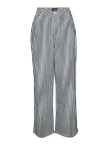Vero Moda VMKATHY Weit geschnitten Jeans -Medium Blue Denim - 10307483