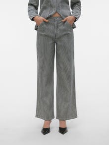 Vero Moda VMKATHY High rise Wide Fit Jeans -Medium Blue Denim - 10307483