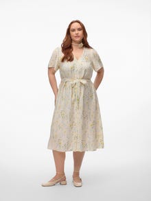 Vero Moda VMCJOSIE Midikleid -Birch - 10307491