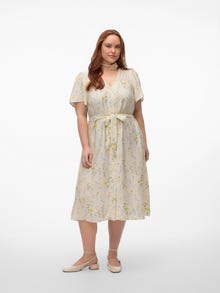 Vero Moda VMCJOSIE Midikleid -Birch - 10307491
