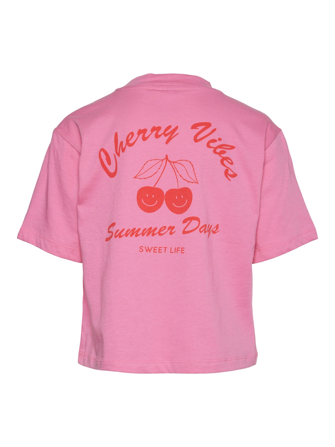 Vero Moda VMCHERRY T-Shirt -Pink Cosmos - 10307503