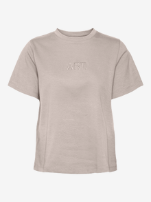 Vero Moda AWNAIMA T-Shirt -Silver Gray - 10307507