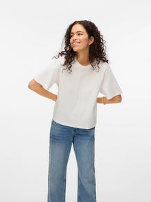 Vero Moda VMKIRA T-Shirt -Snow White - 10307513