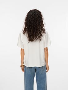 Vero Moda VMKIRA T-Shirt -Snow White - 10307513