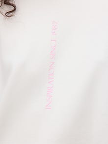 Vero Moda VMKIRA T-Shirt -Snow White - 10307513