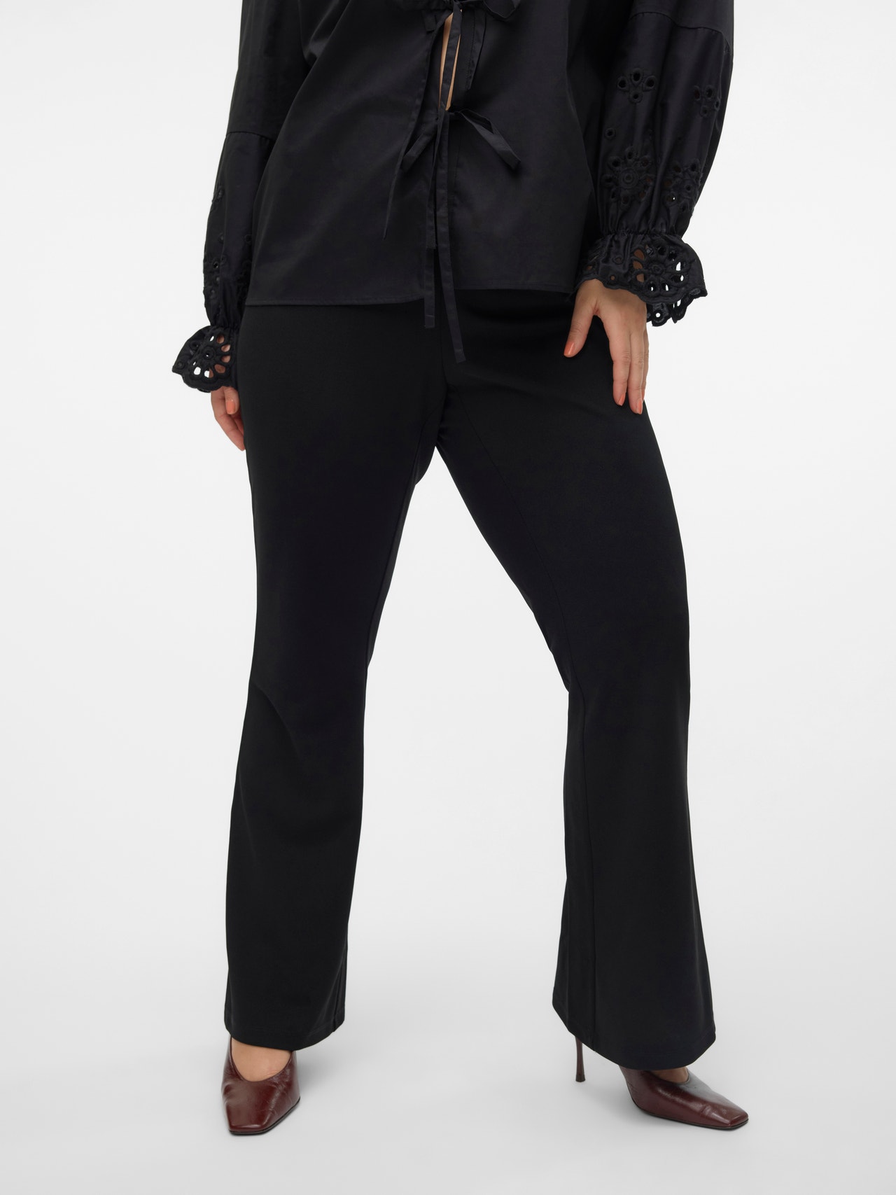 Vero Moda VMCLIVA Trousers -Black - 10307549