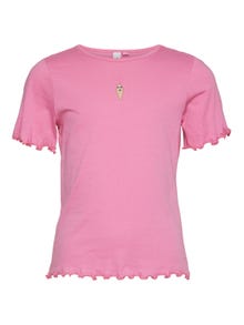 Vero Moda VMPOPSICLE T-Shirt -Pink Cosmos - 10307563