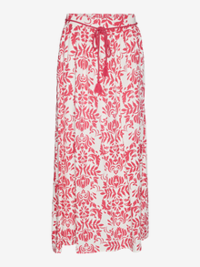 Vero Moda VMIMMA Hohe Taille Langer Rock -Raspberry Sorbet - 10307566