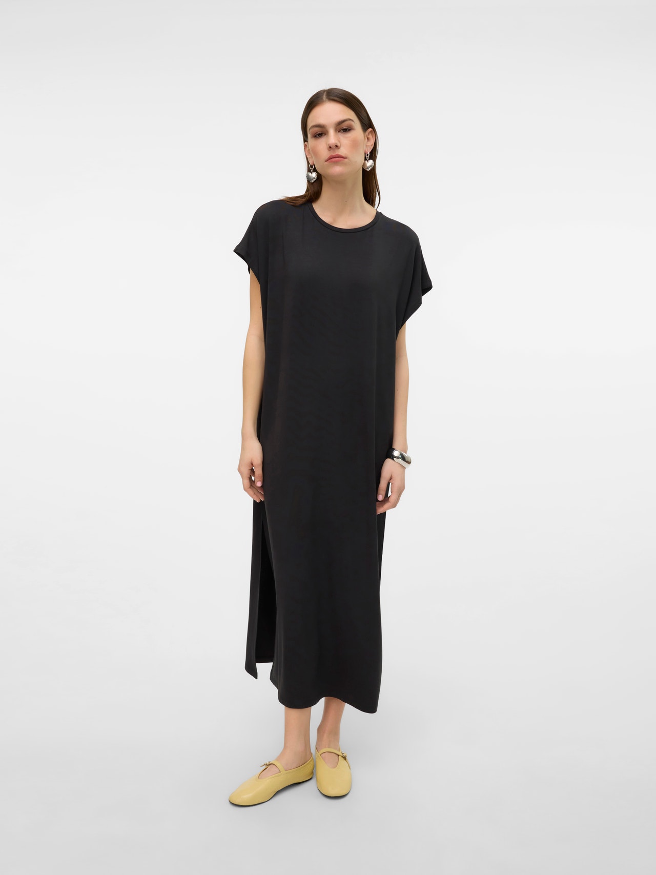 Vero Moda VMSINI Long dress -Black - 10307625