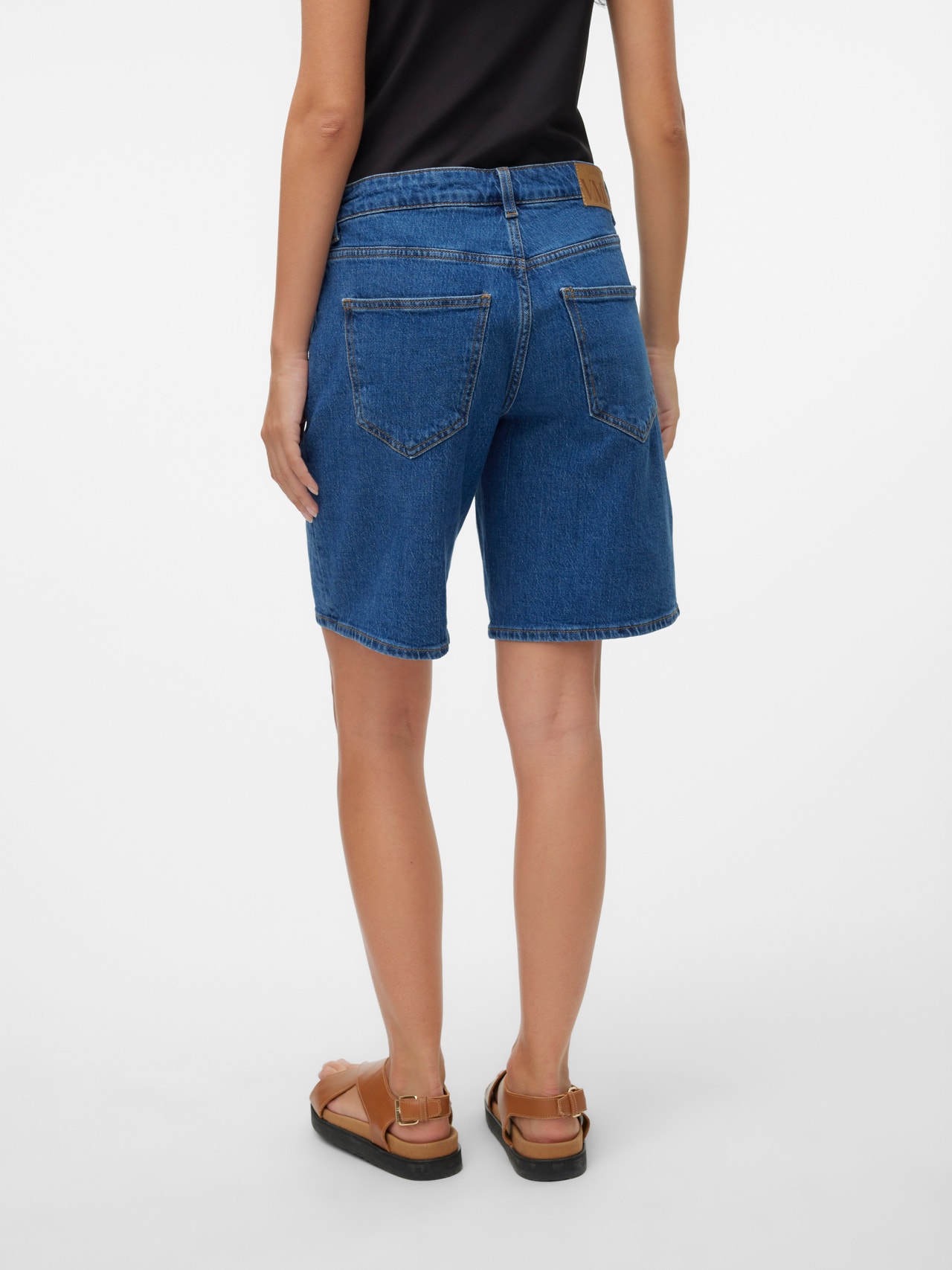 Vero Moda VMTESS Shorts -Medium Blue Denim - 10307636