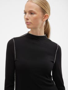 Vero Moda VMSNIPA Langes Kleid -Black - 10307649