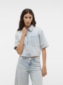 Vero Moda VMLILIA Jeanshemd -Light Blue Denim - 10307661