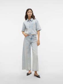 Vero Moda VMLILIA Jeanshemd -Light Blue Denim - 10307661