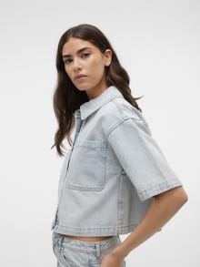 Vero Moda VMLILIA Jeanshemd -Light Blue Denim - 10307661